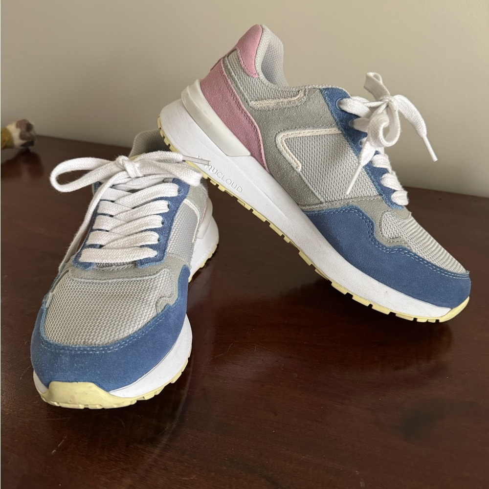 KURU APOGEE Women's Sneakers in Blue, Pink, and Gray 8